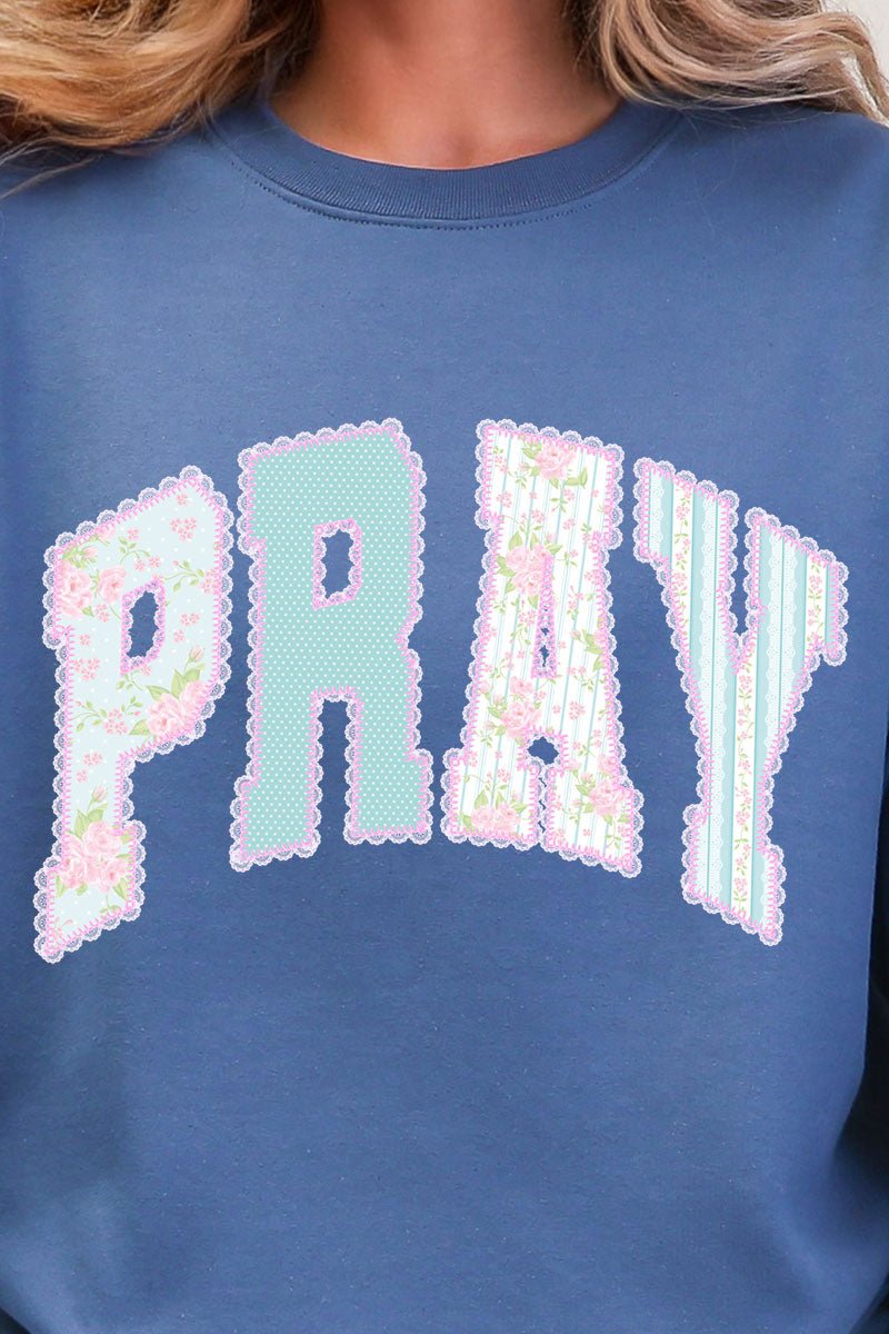 Timeless Pray Heavy Blend Crew Sweatshirt - Wholesale Accessory Market