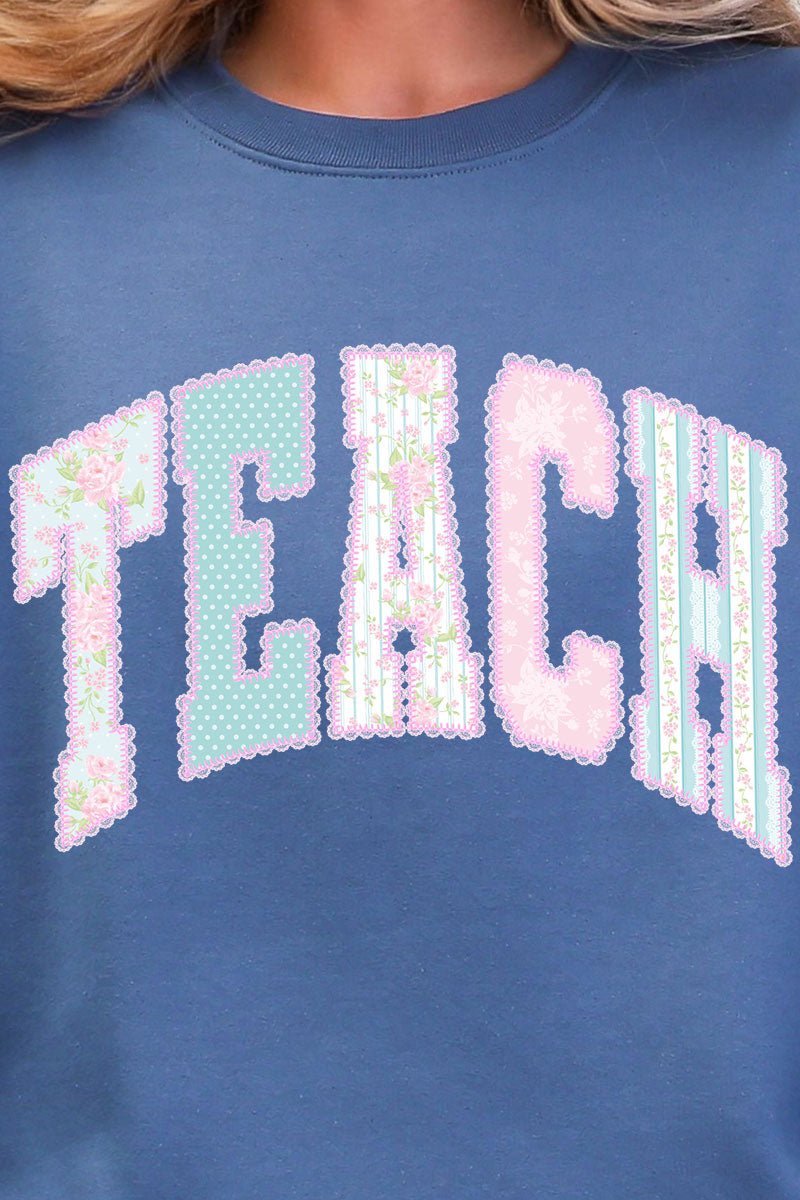 Timeless Teach Heavy Blend Crew Sweatshirt - Wholesale Accessory Market