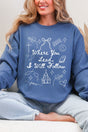 Where You Lead, I Will Follow Heavy Blend Crew Sweatshirt - Wholesale Accessory Market