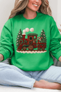 Faux Yarn Mistletoe Express Heavy Blend Crew Sweatshirt - Wholesale Accessory Market