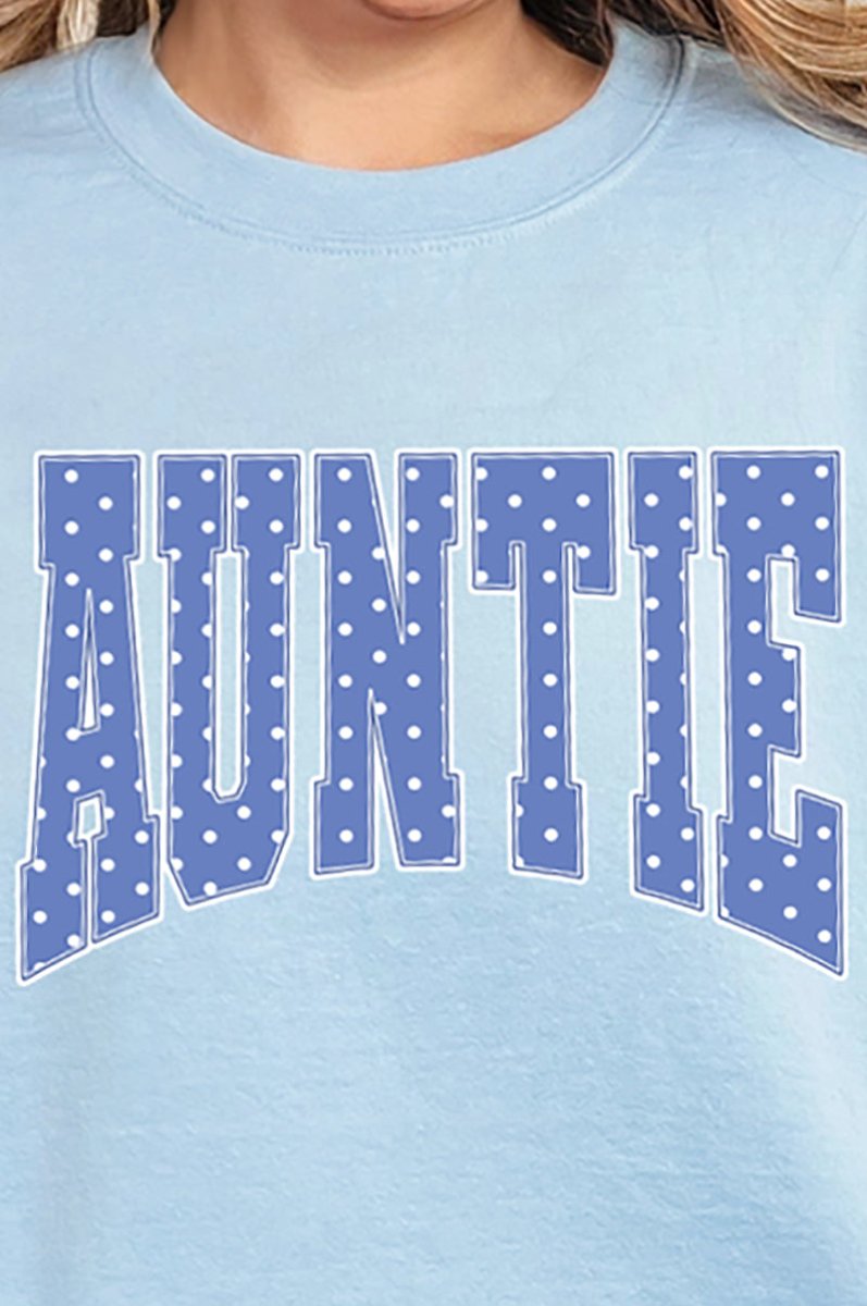 Blue Dot Auntie Heavy Blend Crew Sweatshirt - Wholesale Accessory Market