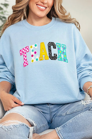 Brushstrokes & Bright Minds Heavy Blend Crew Sweatshirt - Wholesale Accessory Market
