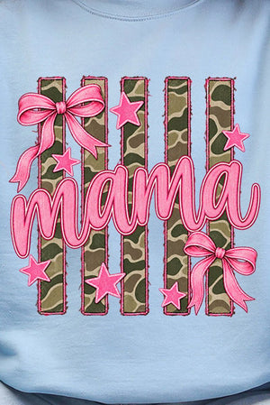 Camo Cutie Mama Heavy Blend Crew Sweatshirt - Wholesale Accessory Market