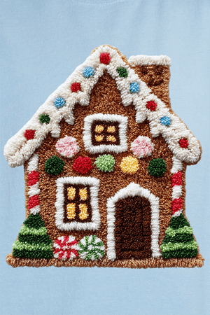 Faux Yarn Merry Manor Heavy Blend Crew Sweatshirt - Wholesale Accessory Market