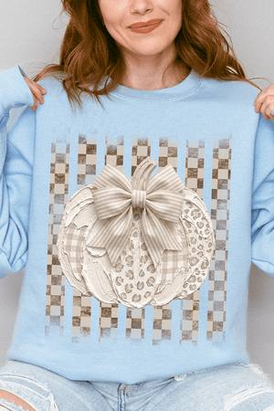Painted Pumpkin Latte Heavy Blend Crew Sweatshirt - Wholesale Accessory Market
