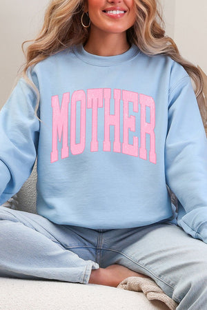 Pretty In Pink Mother Heavy Blend Crew Sweatshirt - Wholesale Accessory Market