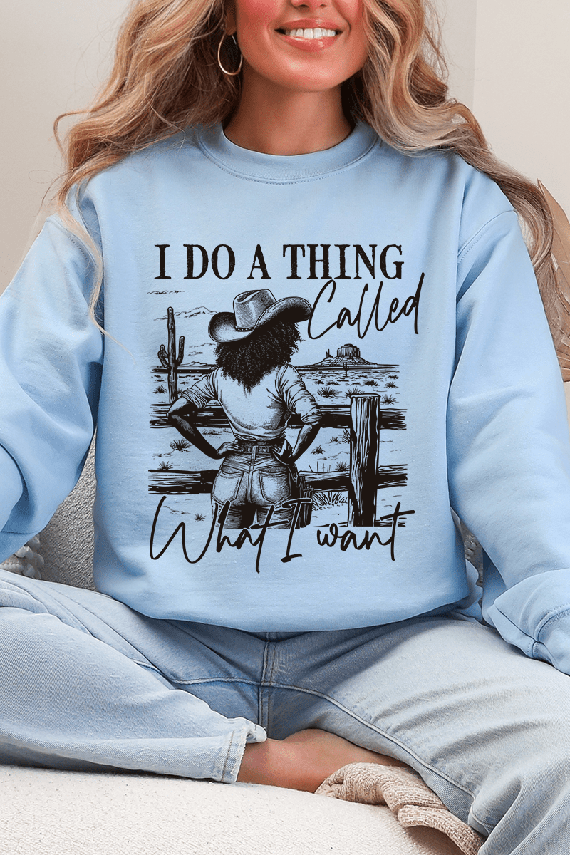 What I Want Heavy Blend Crew Sweatshirt - Wholesale Accessory Market