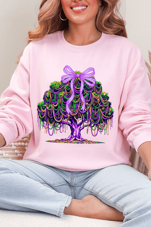 Bayou Bead Tree Heavy Blend Crew Sweatshirt - Wholesale Accessory Market