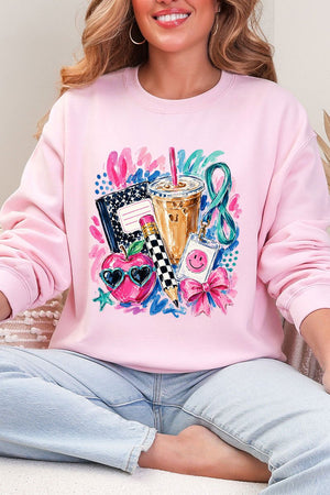 Bows, Books & Brews Heavy Blend Crew Sweatshirt - Wholesale Accessory Market
