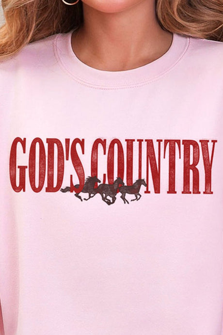 God's Country Heavy Blend Crew Sweatshirt - Wholesale Accessory Market