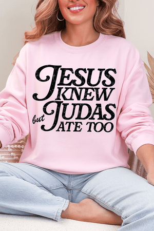 Jesus Knew Heavy Blend Crew Sweatshirt - Wholesale Accessory Market