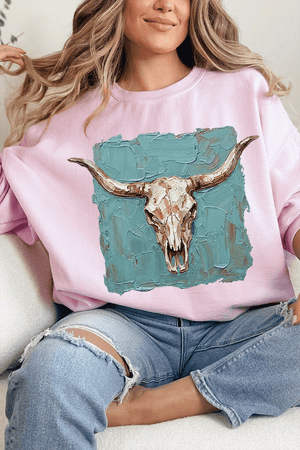 Longhorn Gallery Heavy Blend Crew Sweatshirt - Wholesale Accessory Market