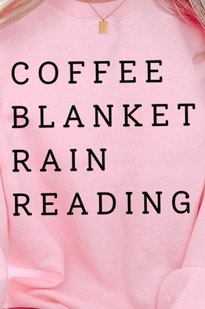 Rainy Day Reading Heavy Blend Crew Sweatshirt - Wholesale Accessory Market