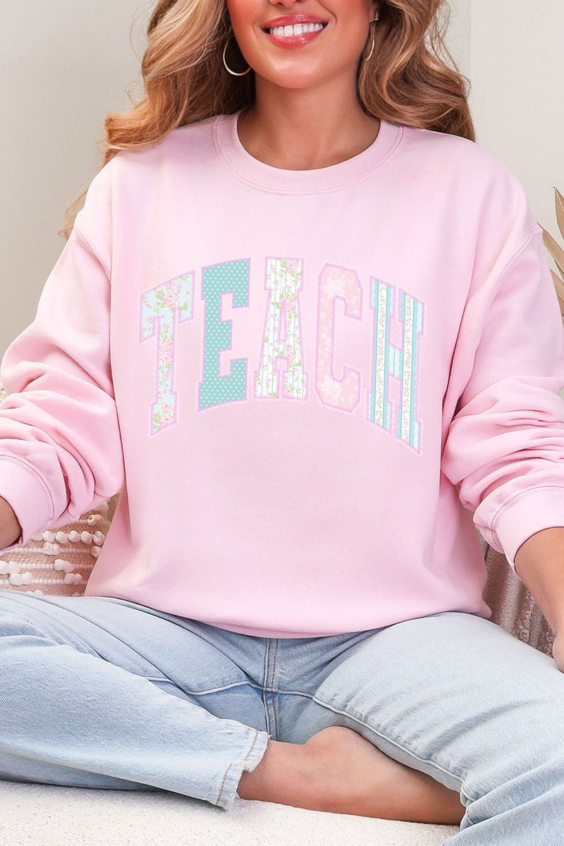 Timeless Teach Heavy Blend Crew Sweatshirt - Wholesale Accessory Market