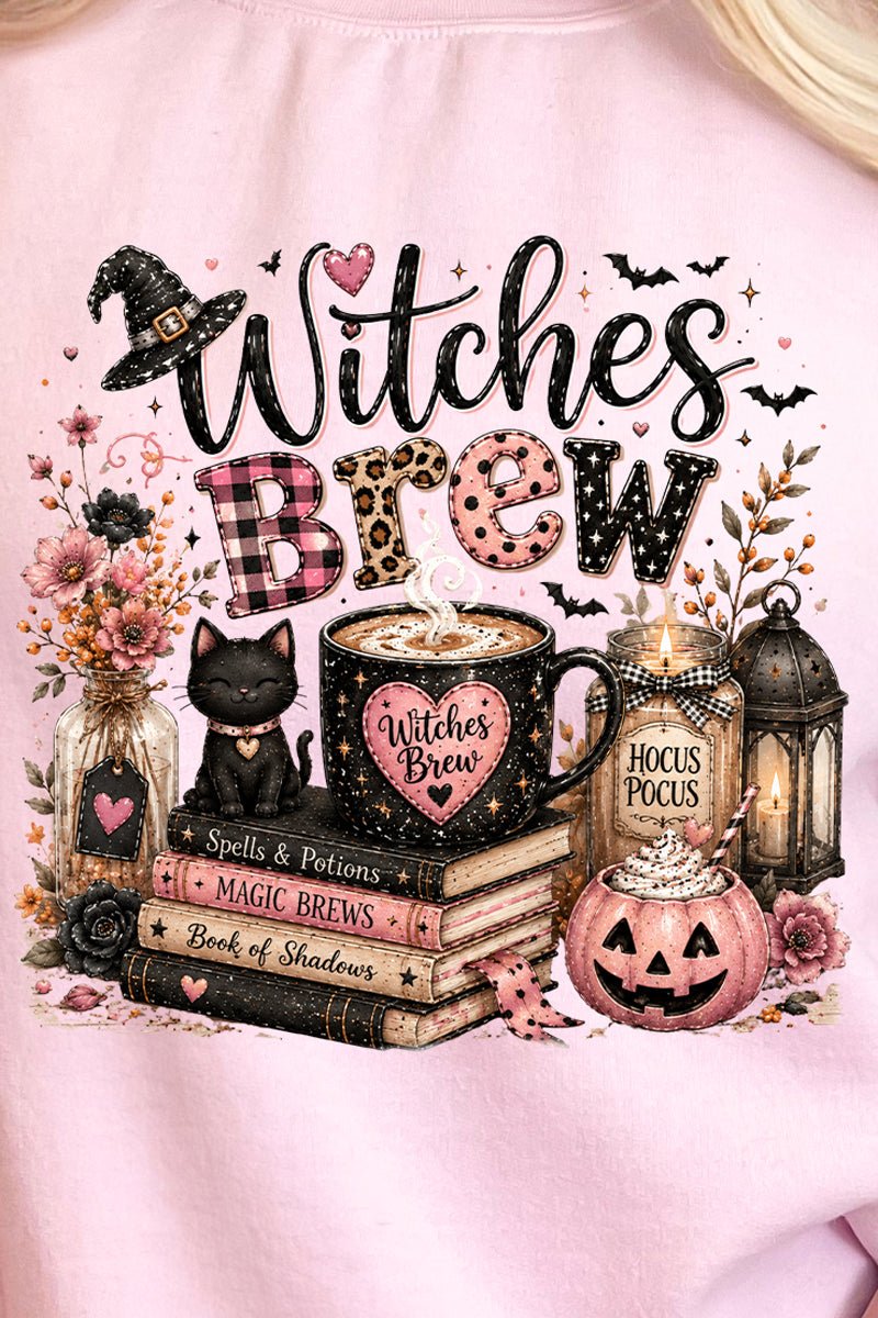 Witches Brew Spells & Potions Heavy Blend Crew Sweatshirt - Wholesale Accessory Market