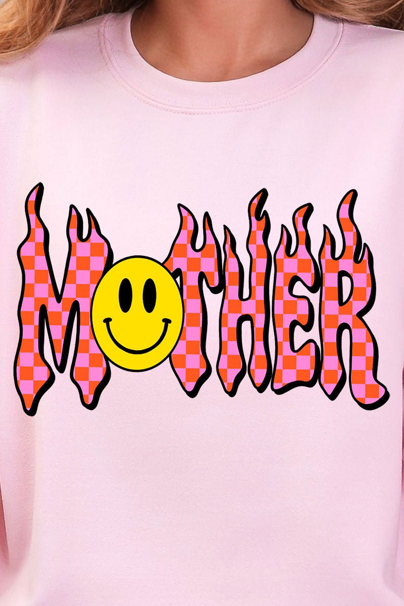 Y2K Mother Heavy - weight Crew Sweatshirt - Wholesale Accessory Market