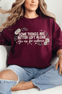 Some Things Are Better Left Alone Heavy Blend Crew Sweatshirt - Wholesale Accessory Market