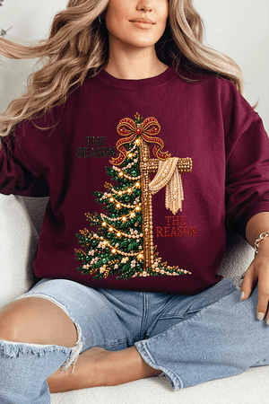 The Season The Reason Heavy Blend Crew Sweatshirt - Wholesale Accessory Market