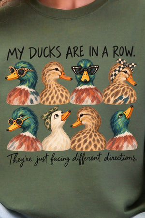 Ducks In A Row-Ish Heavy Blend Crew Sweatshirt - Wholesale Accessory Market