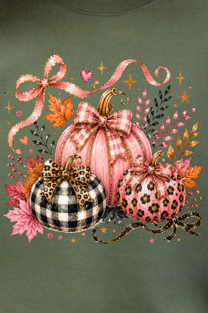 Pretty In Pumpkin Heavy Blend Crew Sweatshirt - Wholesale Accessory Market