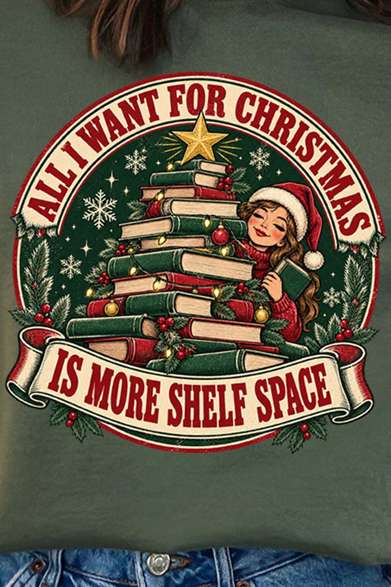 Shelf Space For Christmas Heavy Blend Crew Sweatshirt - Wholesale Accessory Market