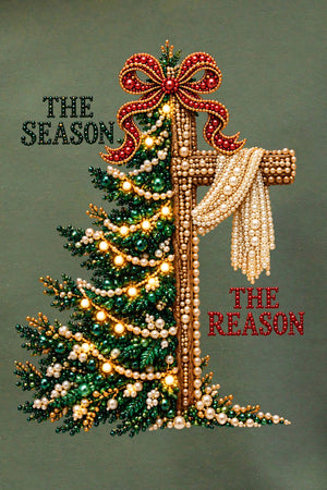 The Season The Reason Heavy Blend Crew Sweatshirt - Wholesale Accessory Market