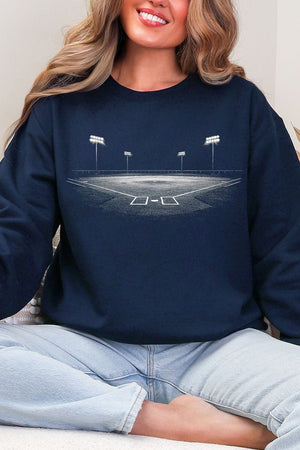 Baseball Lights Heavy Blend Crew Sweatshirt - Wholesale Accessory Market