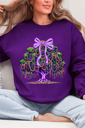 Bayou Bead Tree Heavy Blend Crew Sweatshirt - Wholesale Accessory Market