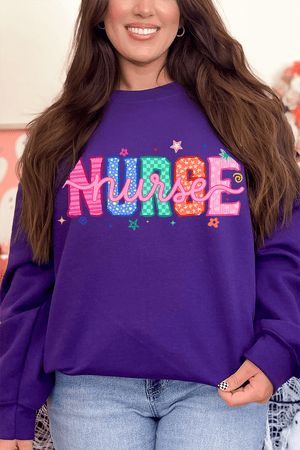 Nurse Energy Heavy Blend Crew Sweatshirt - Wholesale Accessory Market