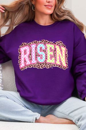 Risen In Color Heavy Blend Crew Sweatshirt - Wholesale Accessory Market