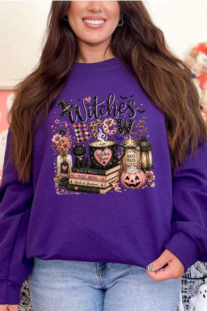 Witches Brew Spells & Potions Heavy Blend Crew Sweatshirt - Wholesale Accessory Market