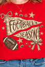 Football Season Doodle Heavy Blend Crew Sweatshirt - Wholesale Accessory Market