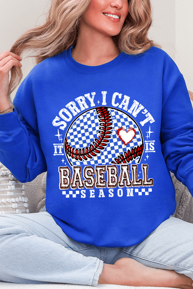 Baseball Over Everything Heavy Blend Crew Sweatshirt - Wholesale Accessory Market