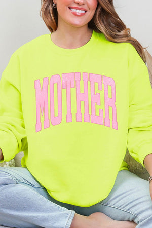 Pretty In Pink Mother Heavy Blend Crew Sweatshirt - Wholesale Accessory Market