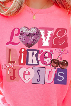 Bold Love Like Jesus Heavy Blend Crew Sweatshirt - Wholesale Accessory Market