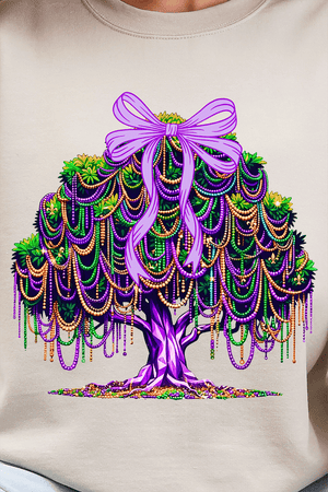 Bayou Bead Tree Heavy Blend Crew Sweatshirt - Wholesale Accessory Market