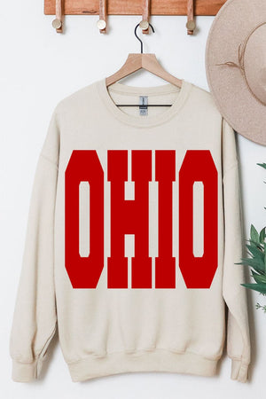 Bold Ohio Heavy Blend Crew Sweatshirt - Wholesale Accessory Market