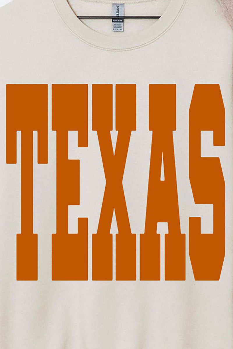 Bold Texas Heavy Blend Crew Sweatshirt - Wholesale Accessory Market