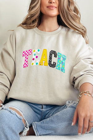 Brushstrokes & Bright Minds Heavy Blend Crew Sweatshirt - Wholesale Accessory Market