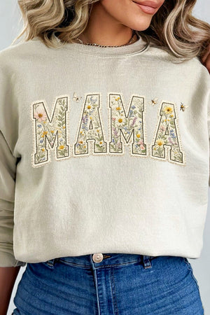 Buzzing Blooms Mama Heavy Blend Crew Sweatshirt - Wholesale Accessory Market