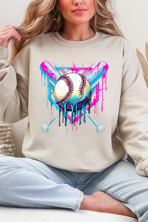 Diamond Drip Heavy Blend Crew Sweatshirt - Wholesale Accessory Market