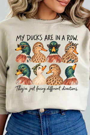 Ducks In A Row-Ish Heavy Blend Crew Sweatshirt - Wholesale Accessory Market