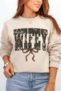 Hunting Wifey Ribbon Heavy Blend Crew Sweatshirt - Wholesale Accessory Market