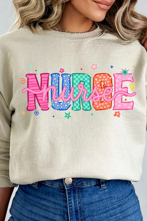 Nurse Energy Heavy Blend Crew Sweatshirt - Wholesale Accessory Market