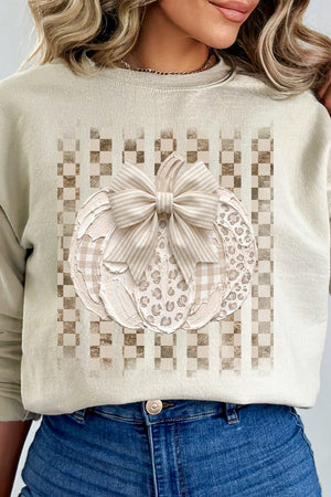 Painted Pumpkin Latte Heavy Blend Crew Sweatshirt - Wholesale Accessory Market