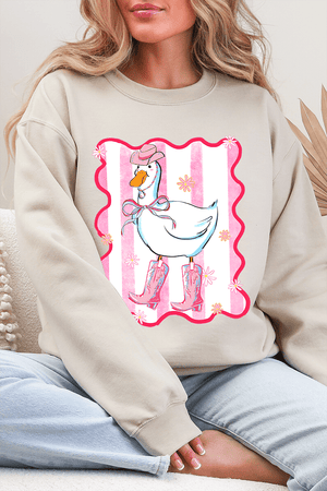 Saddle Up Silly Goose Heavy Blend Crew Sweatshirt - Wholesale Accessory Market