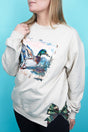 Side Bows Mallard Mountins Heavy - weight Crew Sweatshirt - Wholesale Accessory Market