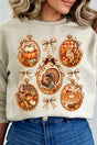 Thanksgiving Portraits Heavy Blend Crew Sweatshirt - Wholesale Accessory Market