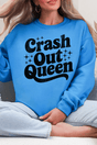 Crash Out Queen Heavy Blend Crew Sweatshirt - Wholesale Accessory Market