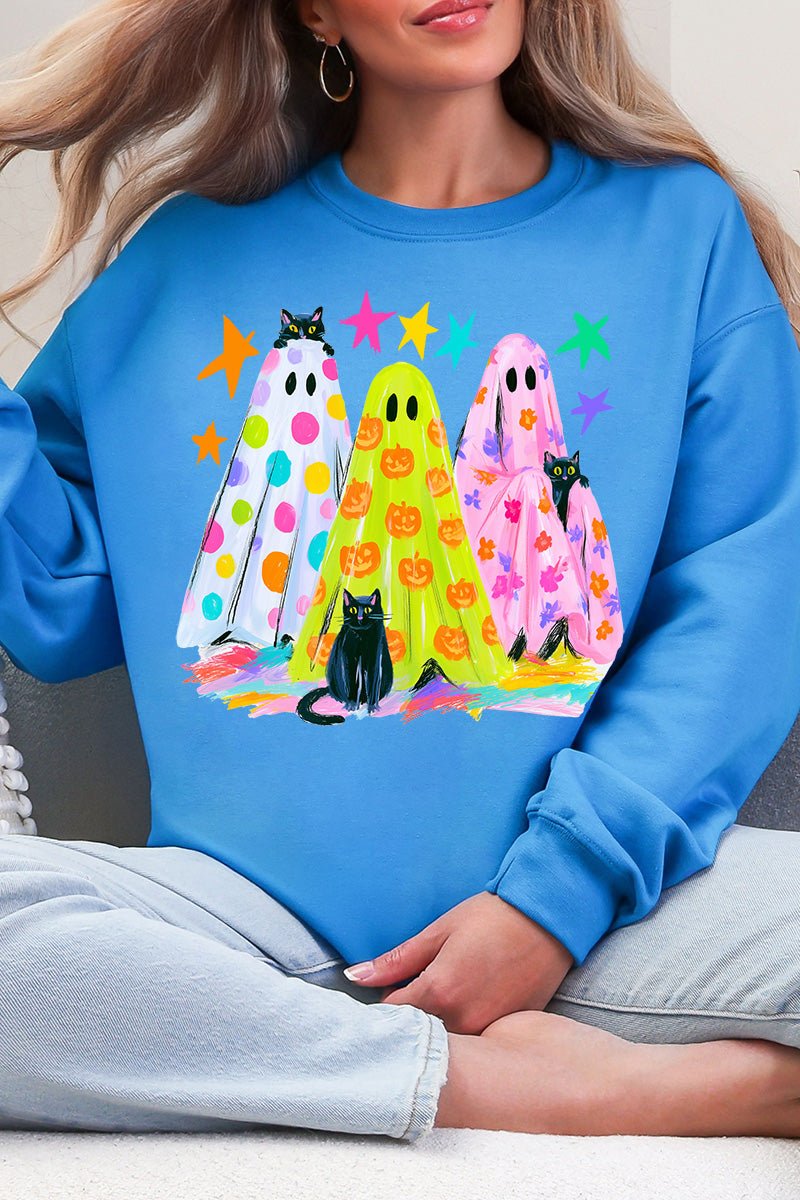 Neon Night Spirits Heavy Blend Crew Sweatshirt - Wholesale Accessory Market